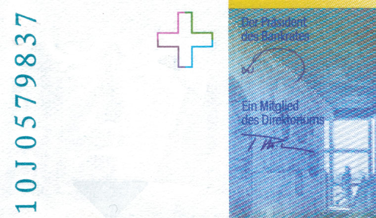 10 francs, 2010