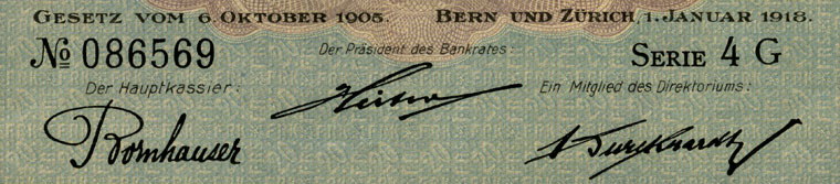 20 francs, 1918