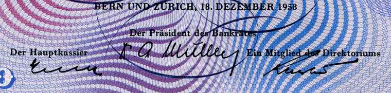 20 francs, 1958