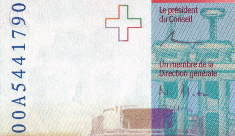 20 francs, 2000