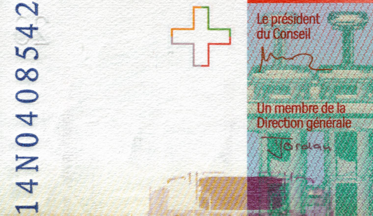 20 Franken, 2014