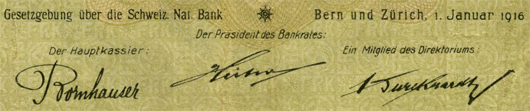 5 Franken, 1916