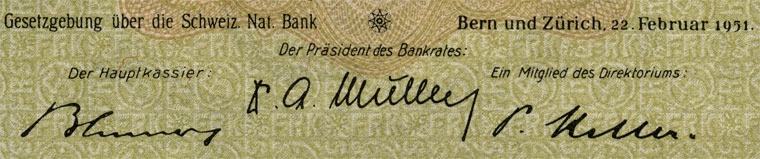 5 francs, 1951