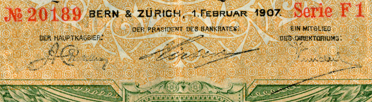 50 francs, 1907
