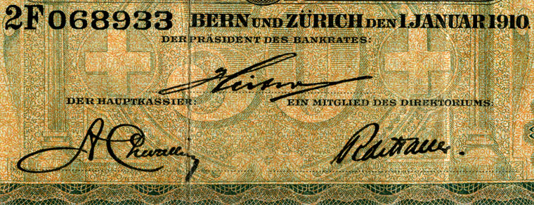50 francs, 1910