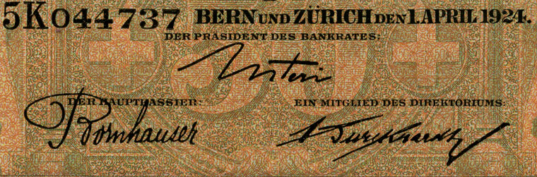 50 francs, 1924