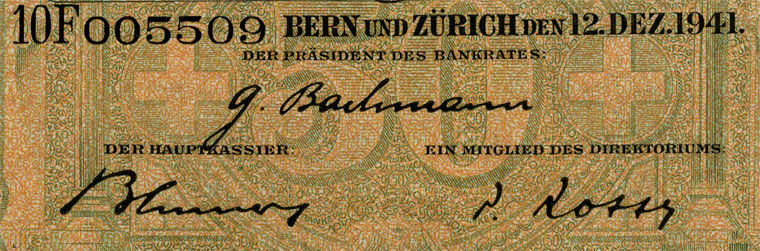 50 Franken, 1941