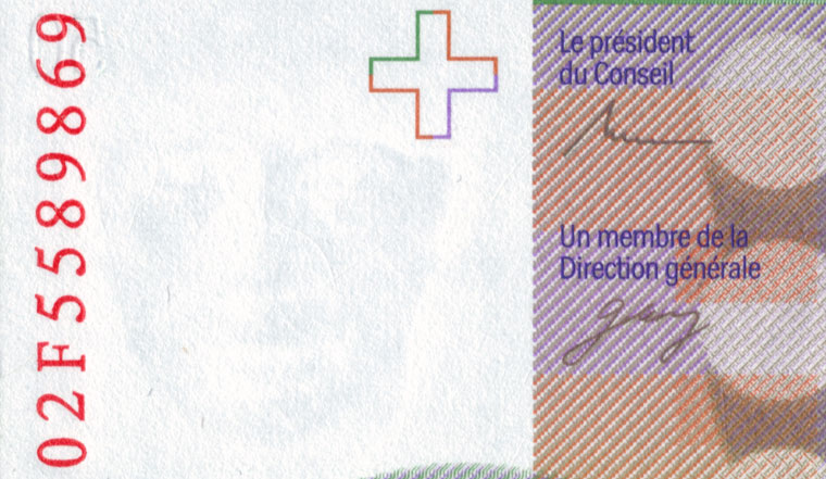 50 francs, 2002
