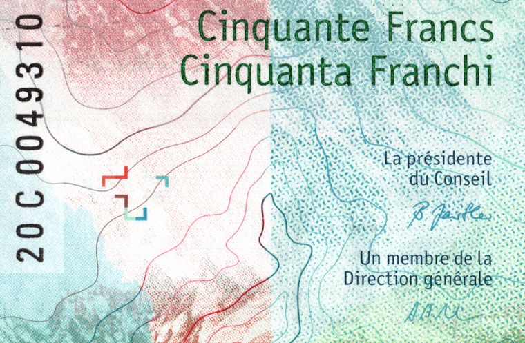 50 Franken, 2020