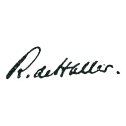Signatur de Haller, Variante 1