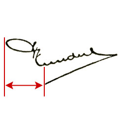 Signatur Kundert, Variante 3